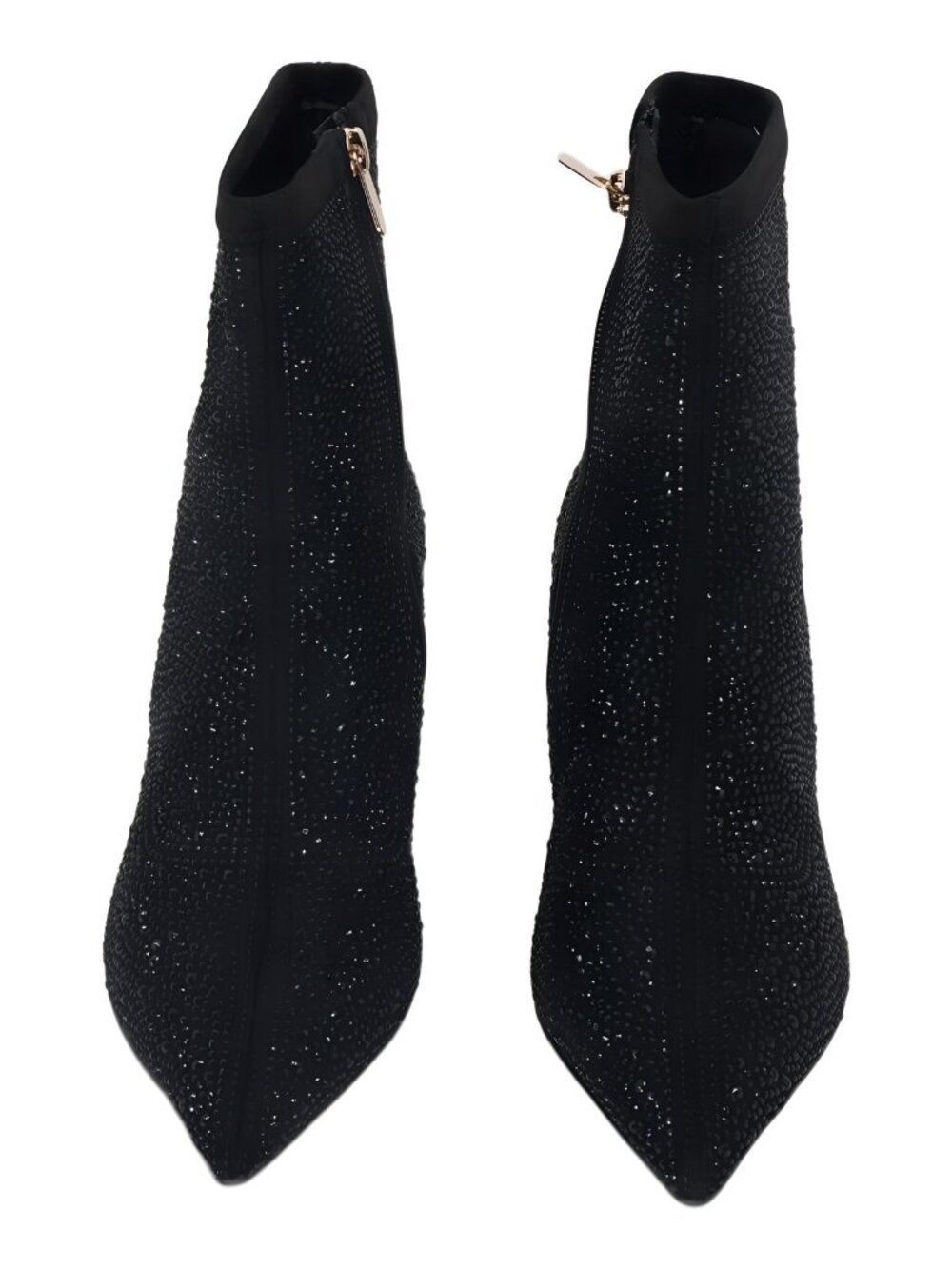 GC Shoes Tina Pointed Toe Sparkle Kitten Heel Booties Women's 10M - Picture 5 of 6